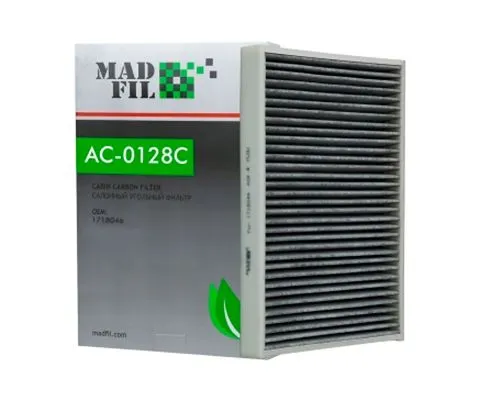 Салонный фильтр MADFIL AC-0128C (CUK3054, AC-GM 13175553)