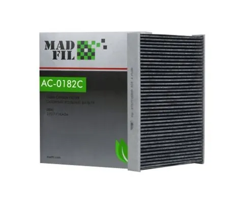 Салонный фильтр MADFIL AC-0182C (CU1629, AC-Renault 272772100R)