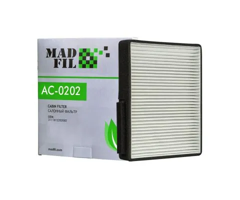 Салонный фильтр MADFIL AC-0202 (AC-Lada 2170-8122020-01)