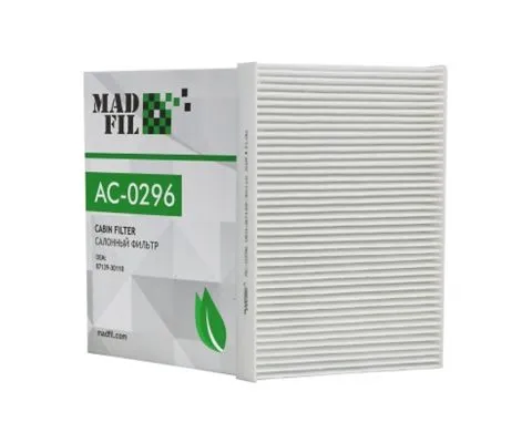 Салонный фильтр MADFIL AC-0296 (AC-112EX, 87139-30110)