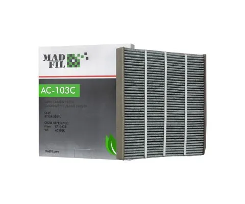 Салонный фильтр MADFIL AC-103C (87139-50010, 87139-48020, AC-103-E)