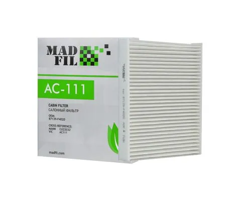 Салонный фильтр MADFIL AC-111 (AC-111E, CU22032, 87139F4020)