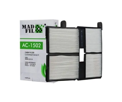 Салонный фильтр MADFIL AC-1502 (CU210012, AC-Toyota 88880-20110)