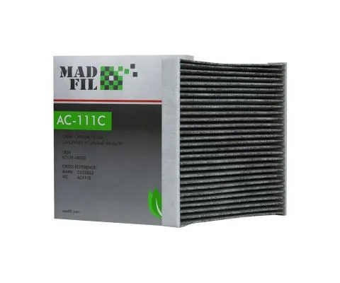 Салонный фильтр MADFIL AC-111C (AC-111E, CU22032, 8713948050)