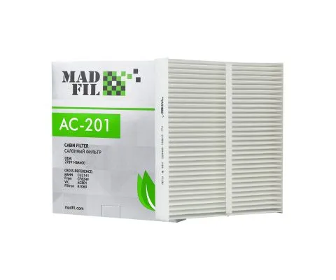 Салонный фильтр MADFIL AC-201 (AC-201E, C35530, 27891-BM400)