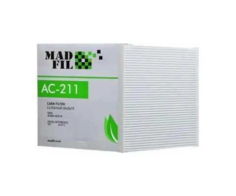 Салонный фильтр MADFIL AC-211 (AC 211, AY684NS018)