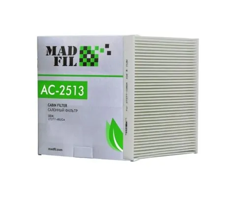 Салонный фильтр MADFIL AC-2513 (AC-215, K1355, CU25003, 27277-1HA0A)