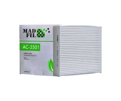 Салонный фильтр MADFIL AC-3501 (K1216A, CU1830, AC-MMC MR958016)