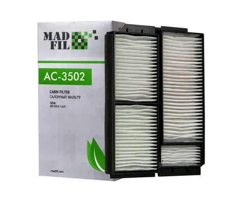 Салонный фильтр MADFIL AC-3502 (AC-405, K12122X, CU22002)