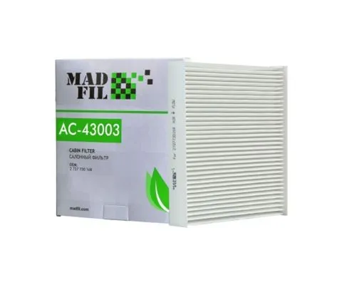 Салонный фильтр MADFIL AC-43003 (K1321A, CU22011, 272773016R)