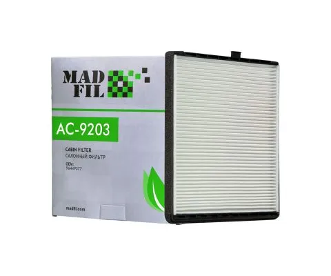 Салонный фильтр MADFIL AC-9203 (K 1178, CU2330, AC-GM 96449577)