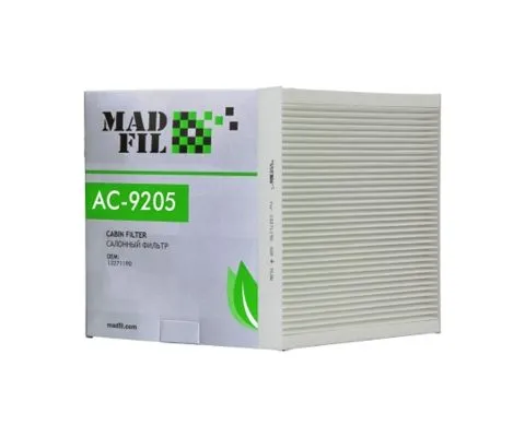 Салонный фильтр MADFIL AC-9205 (K1223A, CUK2442, AC-GM 13271190)