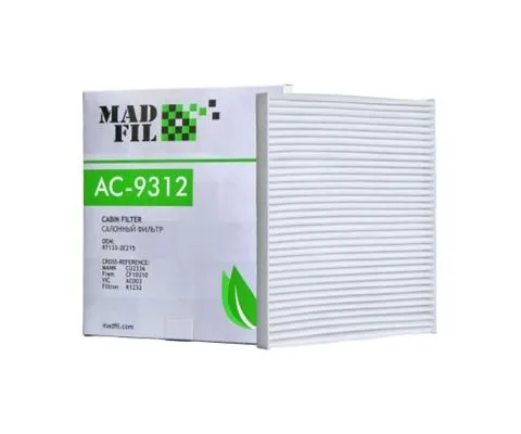 Салонный фильтр MADFIL AC-9312 (AC003, K 1232, CU2336, AC-003 97133-2E210)