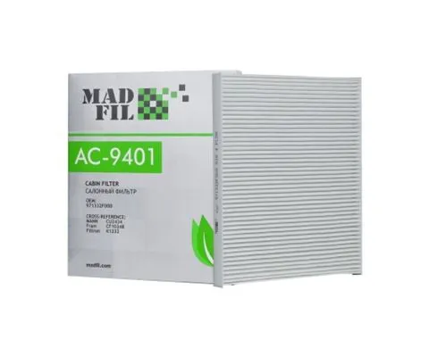 Салонный фильтр MADFIL AC-9401 (CU2434, AC-Hyundai/Kia 97133-2F000)