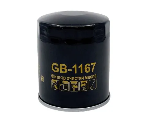 Масляный фильтр BIG FILTER GB-1167 (W930/26, OP632/7, Hyundai/Kia 0K55114302, 2630042030)