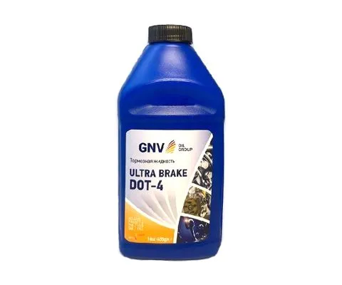 Тормозная жидкость GNV Ultra Brake DOT-4, 455гр