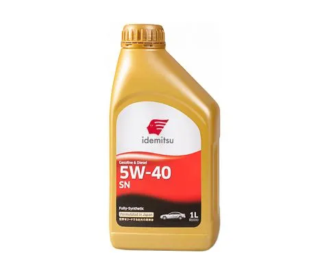 Моторное масло IDEMITSU 5W40 SN Fully Synthetic, 1л