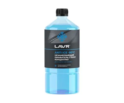 Незамерзающая жидкость LAVR Anti Ice -80°С Концентрат, 1л