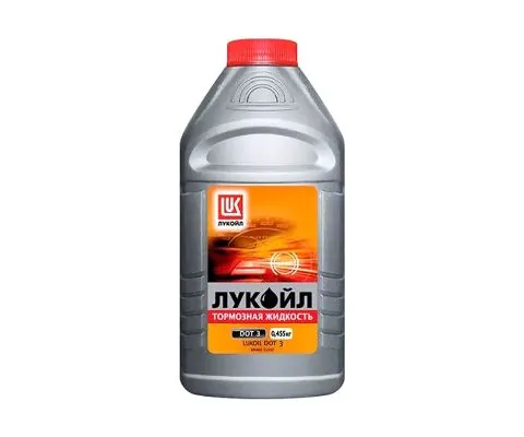 Тормозная жидкость ЛУКОЙЛ DOT 3, 455гр