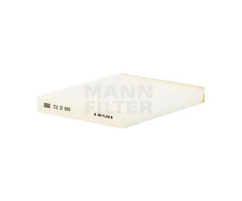 Салонный фильтр MANN CU 21 009 (AC-Hyundai/Kia 97133B2000)