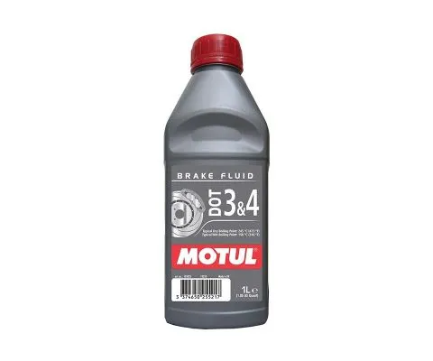 Тормозная жидкость MOTUL DOT 3 & 4 Brake Fluid, 1л