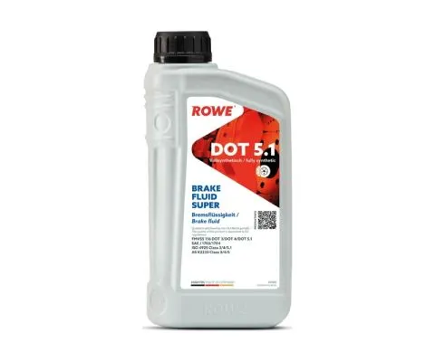 Тормозная жидкость ROWE Hightec Brake Fluid Super DOT 5.1, 1л