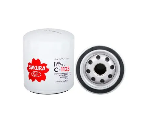 Масляный фильтр SAKURA C-1123 (GM 25011520, Chrysler 04105409AB, Ford 1S7Z-6731-DA)