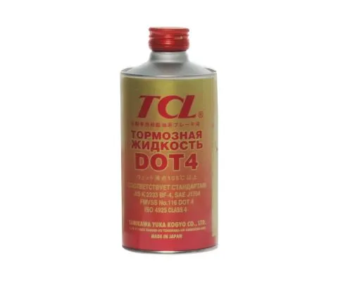 Тормозная жидкость TCL Brake Fluid DOT-4, 355мл