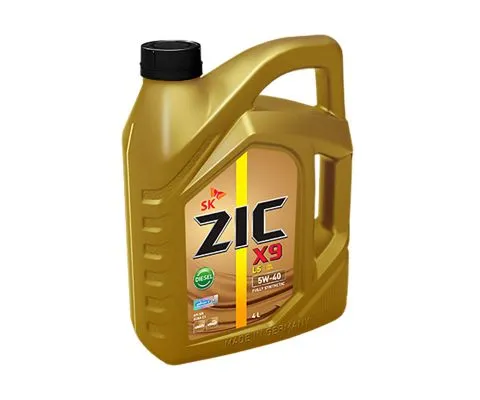 Моторное масло ZIC X9 LS Diesel Euro 5W40, 4л