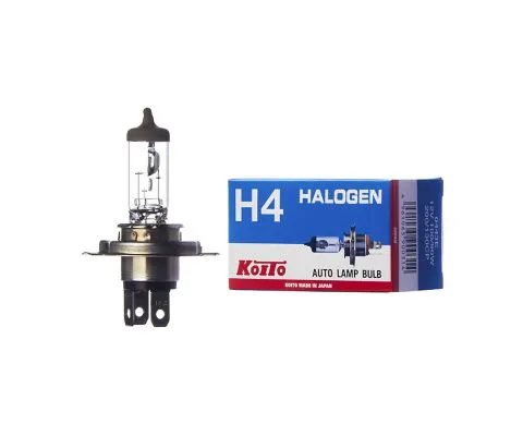 Лампа головного света KOITO H4 12V 100/90W P43t-38, 1шт