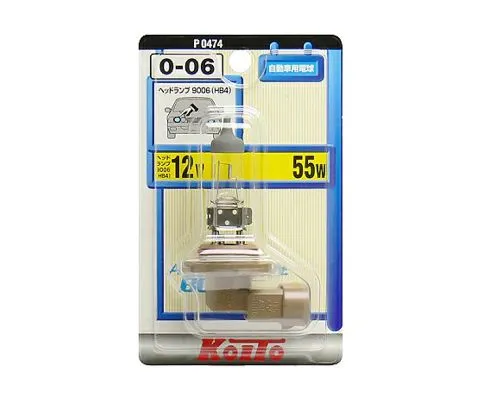 Лампа головного света KOITO HB4 (9006) 12V 51W P22d T12, 1шт
