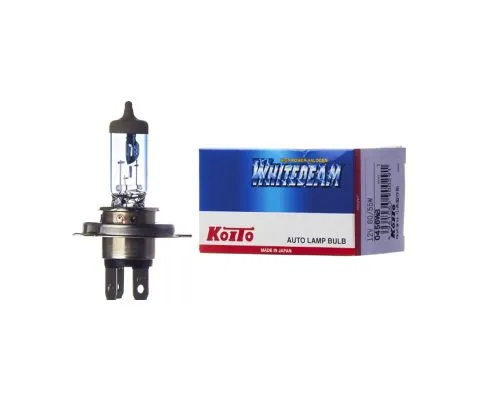 Лампа головного света KOITO Whitebeam H4 12V 60/55W T16, 1шт