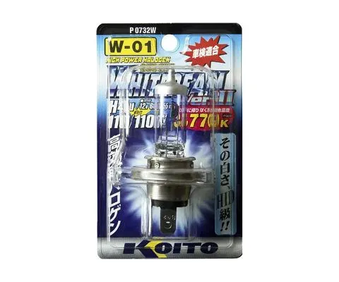 Лампа головного света KOITO Whitebeam H4U 12V 60/55W (110/110W) P43t, 1шт