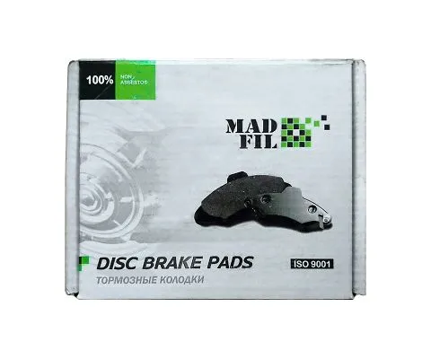Тормозные колодки MADFIL PN0021 (Chevrolet Lanos, Daewoo, Opel)
