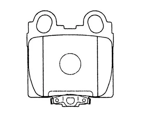 Тормозные колодки MADFIL PN1421 (Toyota)