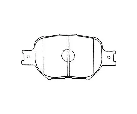 Тормозные колодки MADFIL PN1430 (Toyota Allion, Caldina, Celica, Corolla, Vista)
