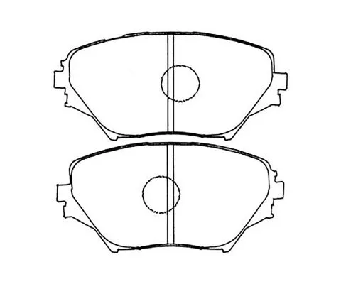 Тормозные колодки MADFIL PN1447 (Toyota RAV4)