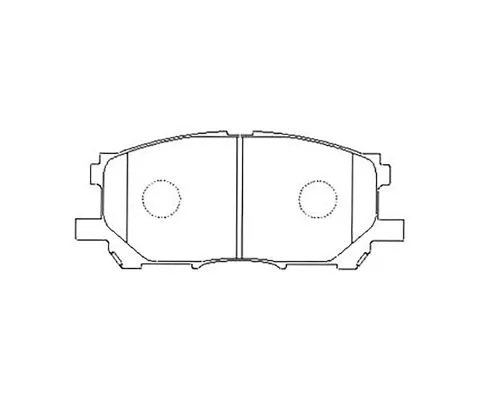 Тормозные колодки MADFIL PN1497 (Toyota Harrier, Lexus RX)