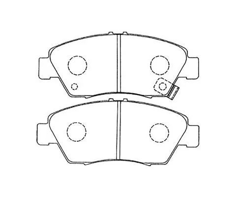 Тормозные колодки MADFIL PN8264 (Honda Civic/Fit, Isuzu Gemini)