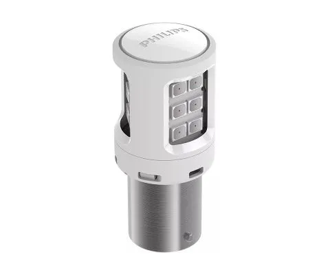Сигнальная лампа PHILIPS Ultinon LED P21W 12V 2.7W BA15s, набор 2шт