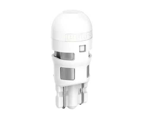 Сигнальная лампа PHILIPS Ultinon LED W5W 12V 1W W2.1x9.5d, набор 2шт