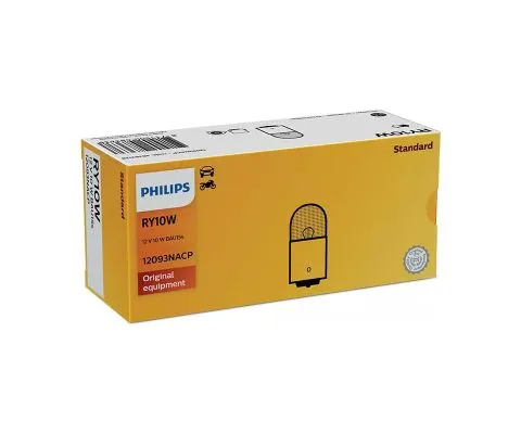 Сигнальная лампа PHILIPS Vision RY10W 12V 10W, 1шт