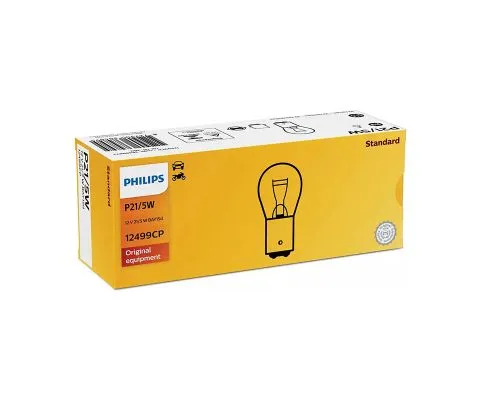 Сигнальная лампа PHILIPS Vision P21/5W 12V 21/5W BAY15d, 1шт