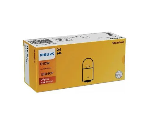 Сигнальная лампа PHILIPS Vision R10W 12V 10W BA15s, 1шт