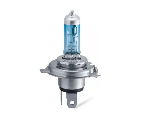 Лампа головного света PHILIPS WhiteVision Ultra H4 12V 60/55W P43t-38, набор 2шт