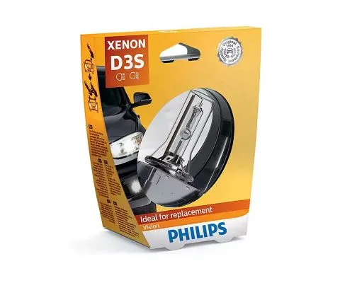 Лампа головного света PHILIPS Xenon Vision D3S 42V 35W PK32d-5, 1шт