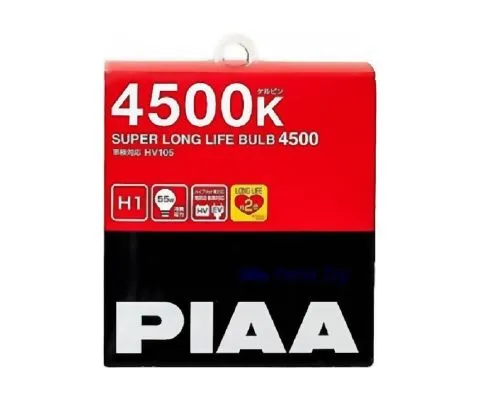 Лампа головного света PIAA Super Long Life H1 12V 55W P14.5s, набор 2шт