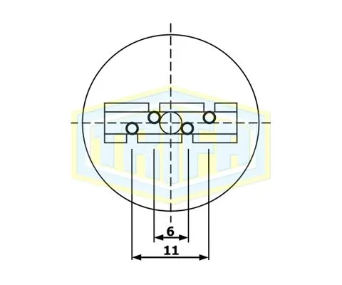 Лампа дополнительного освещения TRIFA W21/5W 12V 21/5W W3x16q, 1шт