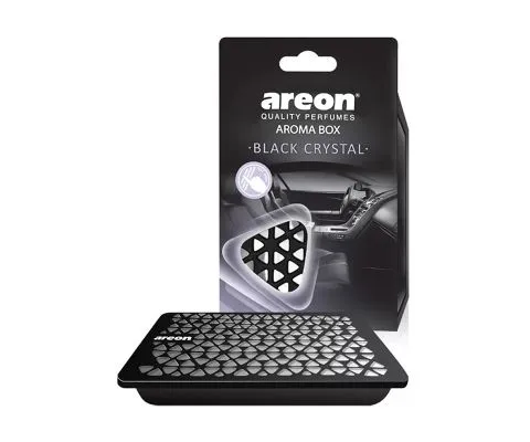 Ароматизатор AREON Aroma Box Black Crystal (Черный кристалл), 70гр