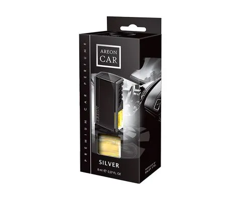 Ароматизатор AREON Car Box Superblister Silver (Серебро), 1шт